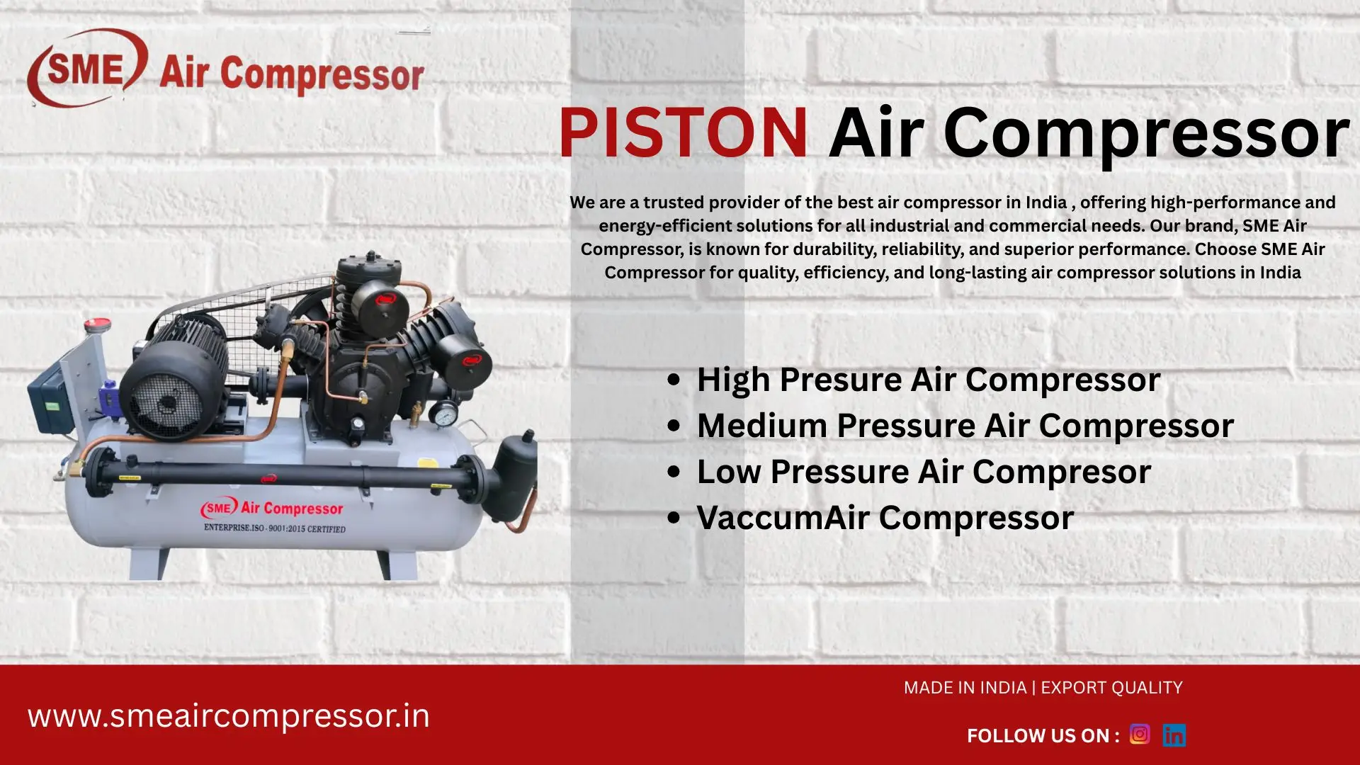 PISTON AIR COMPRESSOR